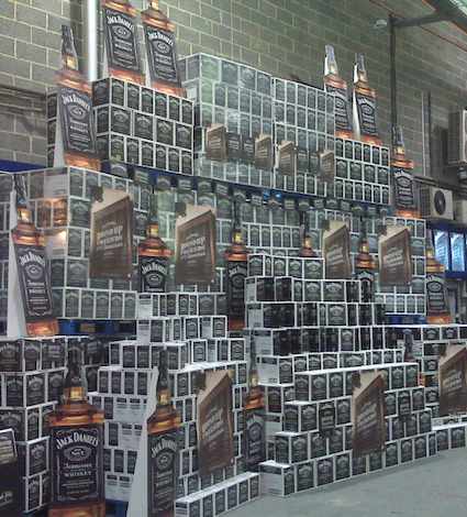 Jack Daniels Display